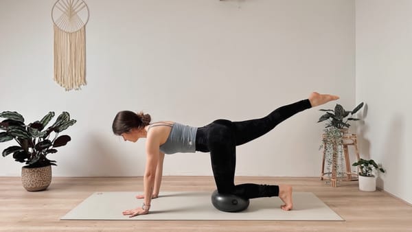 20 MIN PILATES + BALL || Feel Good 🦋 Ganzkörper Pilates Workout für Bauch, Beine & Po
