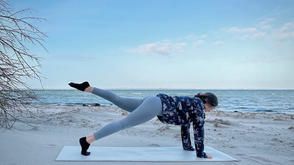 Align • Tag 2 🦋 10 MIN YOGA x PILATES WORKOUT || Bauch, Beine, Po